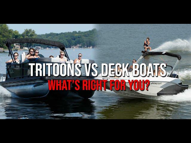 On-Water Test: Starcraft Tritoon vs Starcraft Deck Boat