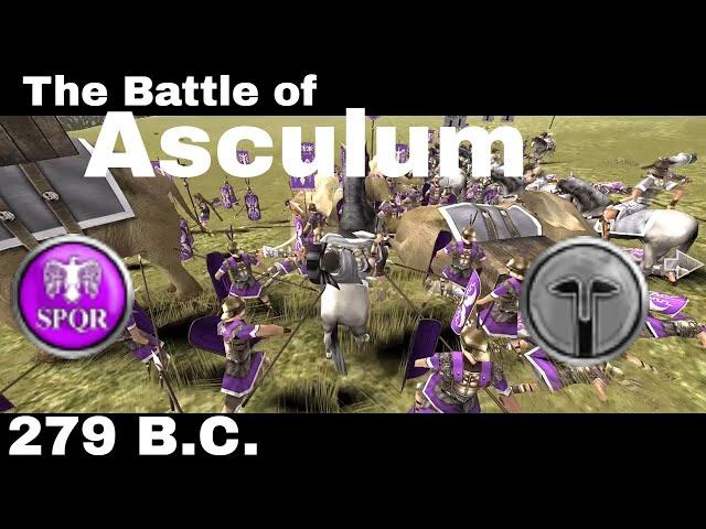 The Battle of Asculum (279 B.C.) Very Hard - Total War Historical Battles