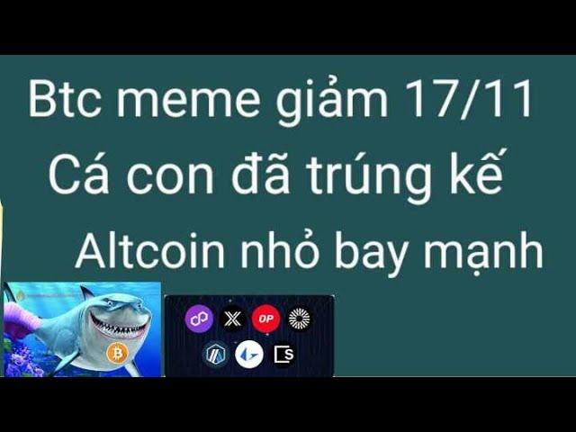 Phân tích bitcoin altcoin hôm nay ngày 17/11 cập nhật thị trường crypto mới nhất hôm nay