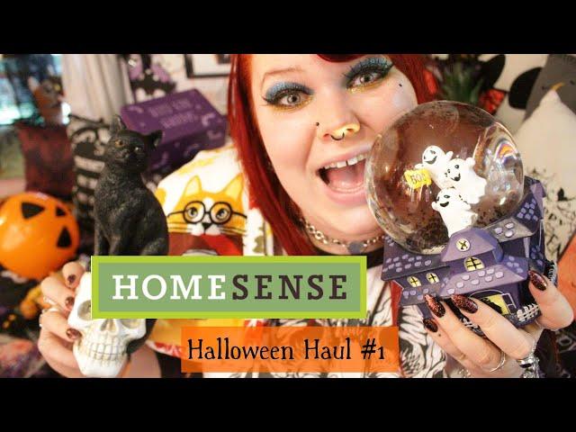 Homesense Halloween Haul #1 - Haunted Houses, Ghosts and BATS
