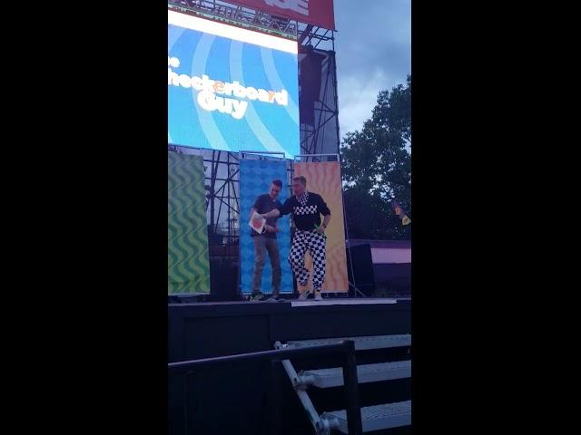 me on stage