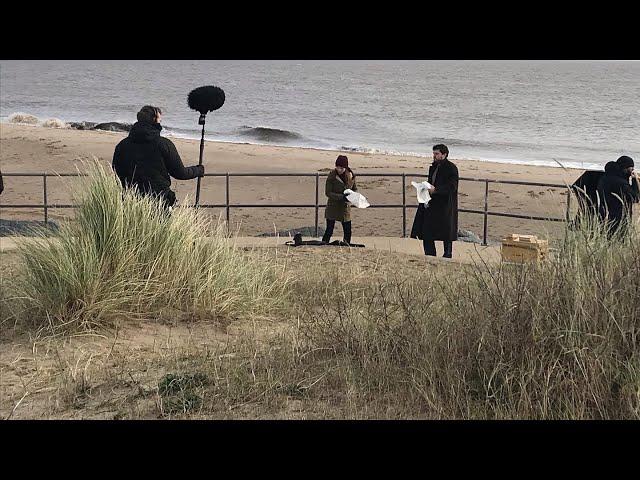 Filming ‘Strike: Troubled Blood’ in Skegness | Photo Slideshow (February 2022)