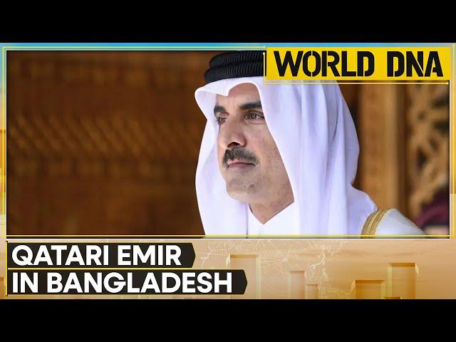 Qatar's emir arrives in Bangladesh for official visit, Bangladesh-Qatar likely to sign MoUs | WION