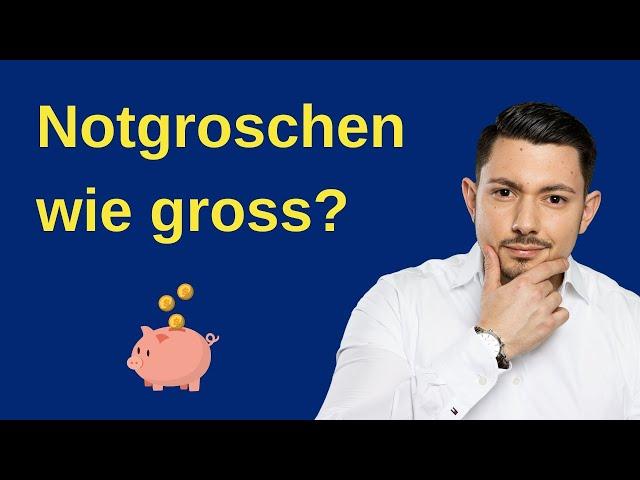 Wie hoch sollte der Notgroschen sein?