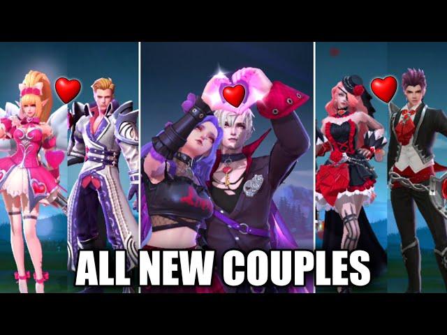 ALL NEW 27 COUPLES IN MOBILE LEGENDS 2021