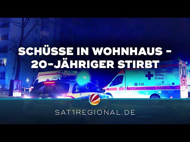 20-Jähriger stirbt nach Schüssen in Hamburg