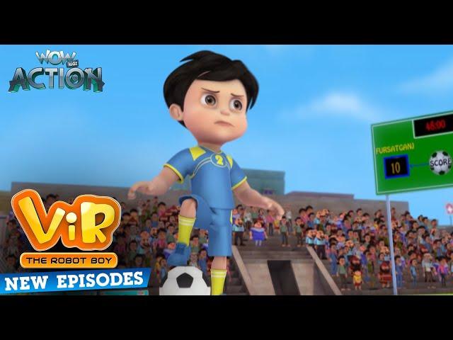 New Episodes Of Vir The Robot Boy | New Episodes | 17 | Wow Kidz Action