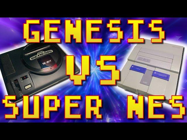 Sega Genesis vs. Super Nintendo! *32* Games Compared! (Episode 1!)