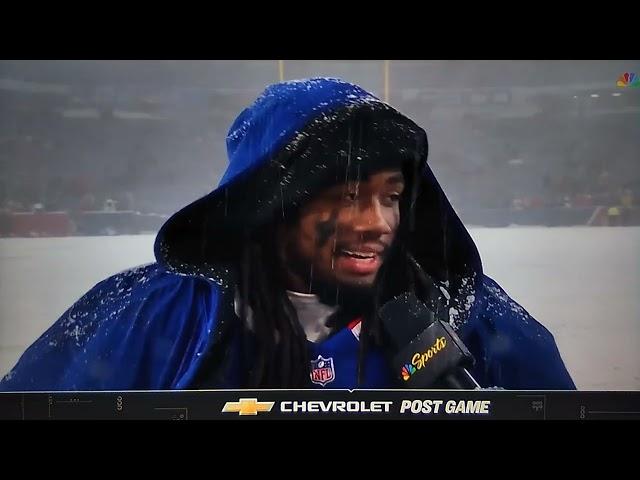 Josh Allen James Cook Bills Post Game Interview "Let It Snow" | 49ers - Bills