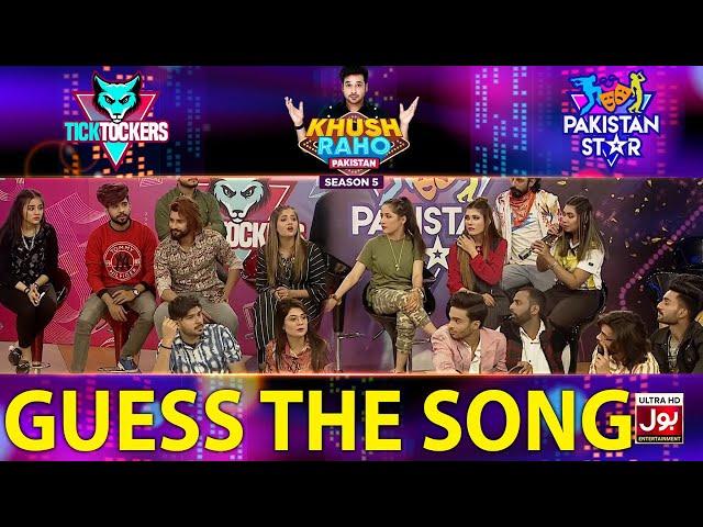 Guess The Song | Khush Raho Pakistan Season 5 | Tick Tockers Vs Pakistan Star | Faysal Quraishi