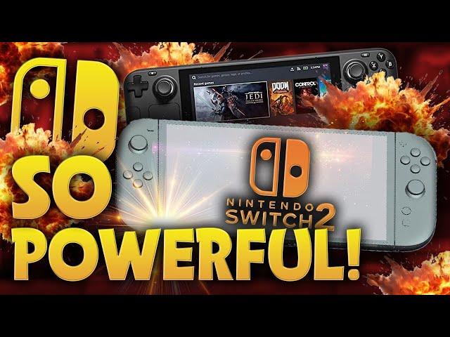 Nintendo Switch 2's Reportedly WAY More Powerful Than a Steam Deck!