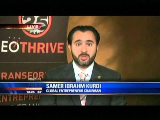 Global Chairman of Entrepreneurs' Organization Samer Kurdi Speaks to WJBK-FOX TV Detroit