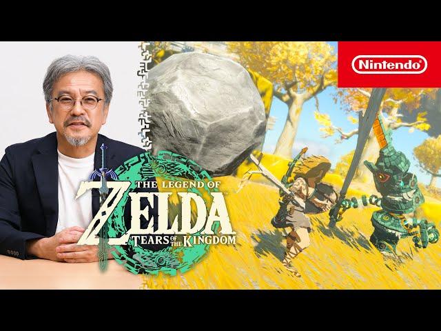 The Legend of Zelda: Tears of the Kingdom gameplay demonstration from Mr. Aonuma (Nintendo Switch)