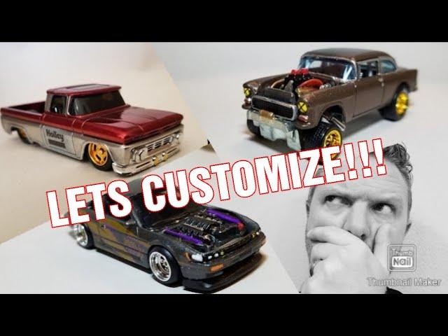 WANT TO CUSTOMIZE DIECAST CARS?  Don't know where to start?  WATCH THIS!!!