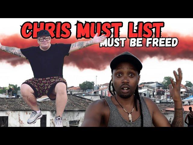 Chris Must List Arrested!Update and why he MUST be free