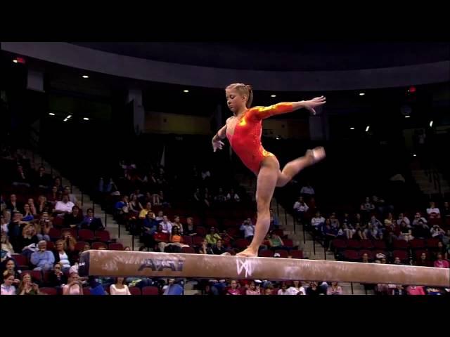 Shawn Johnson - Balance Beam - 2008 Visa Championships - Women - Day 1