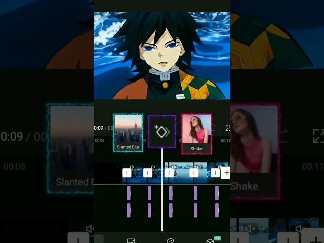 Anime Edit Capcut Tutorial #capcut #anime #demonslayer