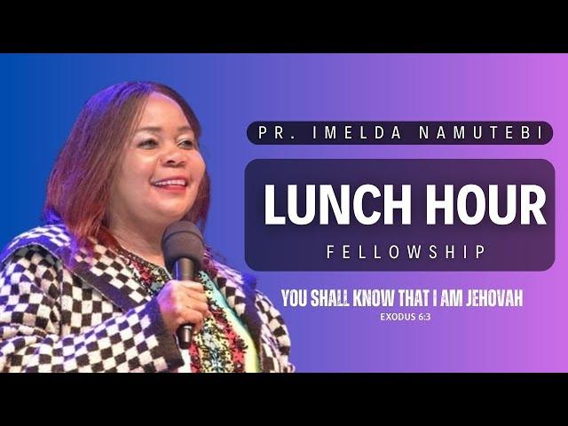 Pr. Imelda Namutebi Kula | Lunch Hour Fellowship | 19 07 2024