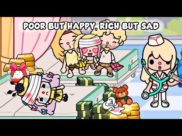 Rich But Sad Or Poor But Happy | Sad Story | Toca Life Story / Toca Boca