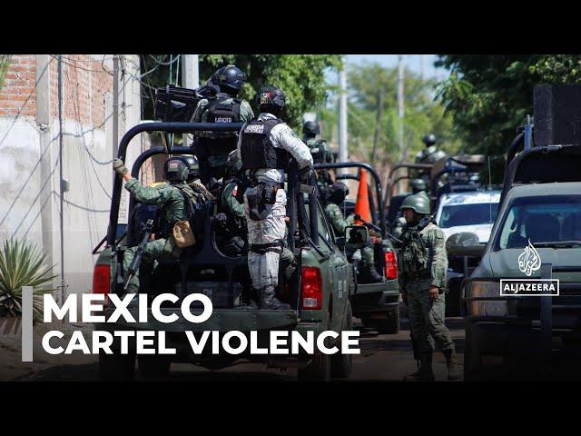 Mexico cartel violence: More than 500 people killed since September