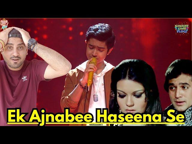 Subh Singing ''Ek ajnabi hasina se'' Full Performance|New Episode | Super Star Singer 3|Reaction|MSV