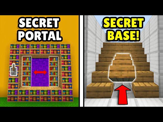 MINECRAFT: 5+ MIND-BLOWING Redstone Hacks & Tricks!