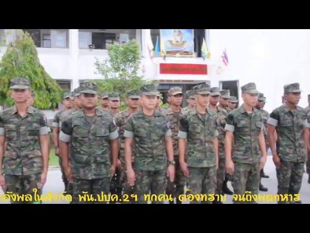 การทดสอบความรับรู้นโยบาย นโยบาย ผบ.ทร.ปี งป.59 ของ พัน.ปบค.2ฯ