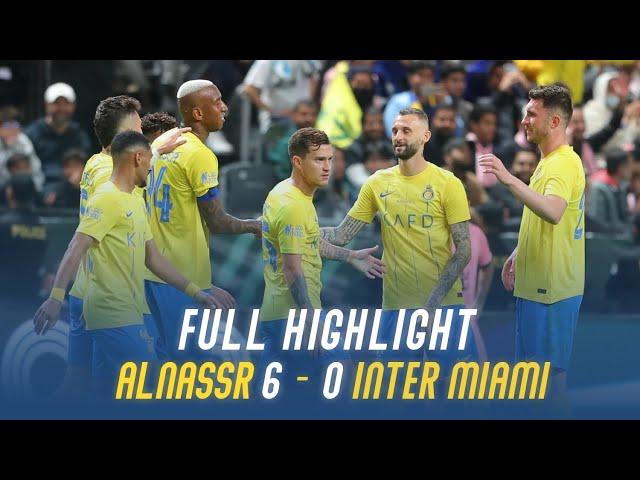 النصر 6-0 إنتر ميامي 