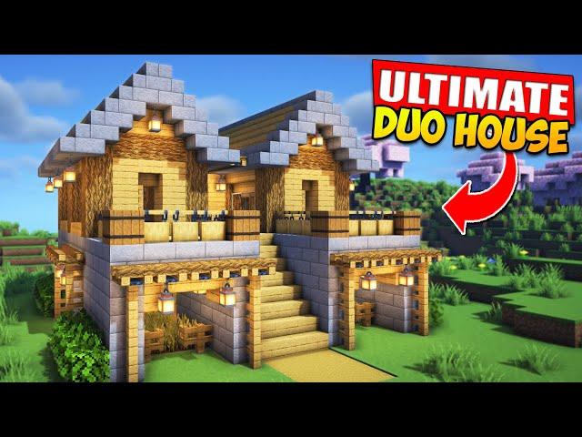 Minecraft Ultimate Duo Survival House Build Tutorial 