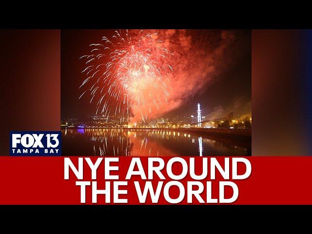 Watch live: New Year's Eve fireworks from around the world