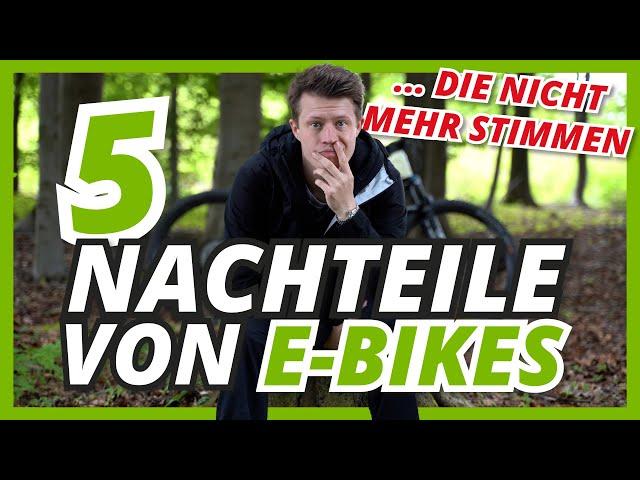 5 NACHTEILE VON E-BIKES, DIE NICHT (MEHR) STIMMEN 