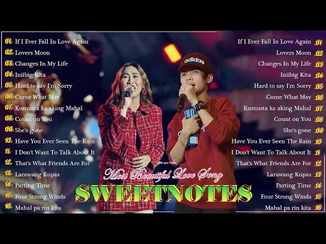 NONSTOP NEW PLAYLIST 2024SWEETNOTES MUSICLOVE SONG MEDLEYSWEETNOTES LIVE #live #sweetnotesmusic