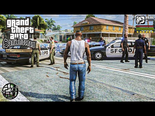 Gta Sa Definitive Edition | Gta Trilogy Android | Gta Sa Definitive Edition Android | Modx Yash