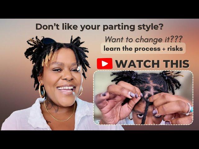 Want to change the parts on your locs? Watch this. (The Risks and How to Do It Safely)