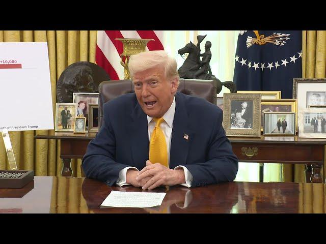 President Trump Delivers Remarks