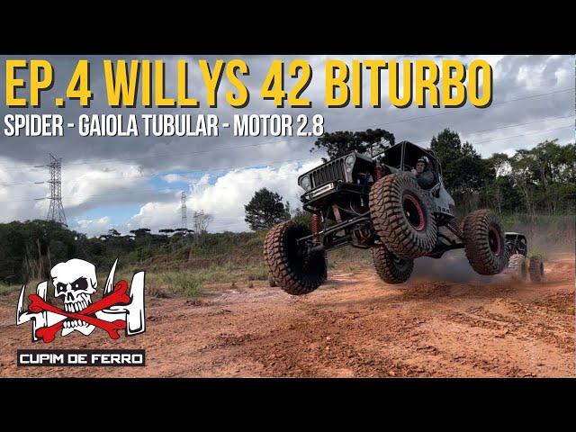 CONHECENDO OS JIPES DO CUPIM DE FERRO 4x4 EP.4 WILLYS 42 BITURBO