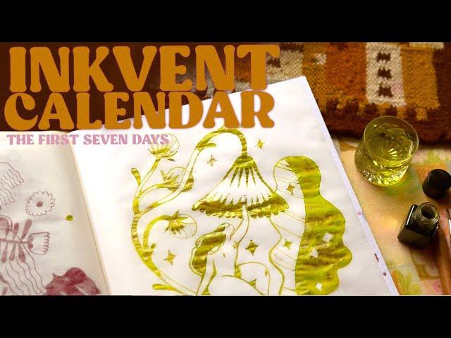 Inkvent Calendar ⊹ Day 1 - 7 ⊹