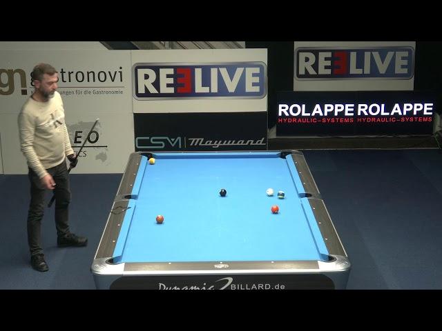 Geronimo Hornung vs Engin Niron Tisch 1 10-Ball Freitagsturnier BF Bremen 13.12.2024  powered by REE