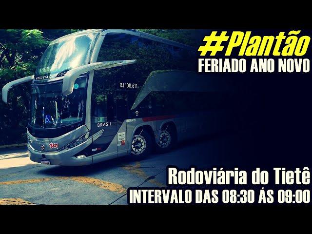 #Plantão | Rodoviária do Tietê | Feriado Ano Novo (08:30 ás 09:00)