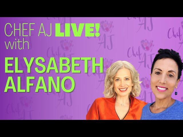 VEGAN Italian Stuffed Peppers | Interview and Cooking with Elysabeth Alfano