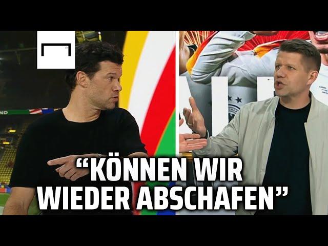 Heiße Diskussion zwischen Ballack und Schiri-Experte Ittrich wegen DFB-Elfer | EM 2024