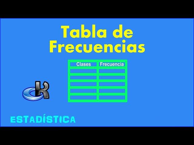 Cómo hacer una tabla de frecuencias