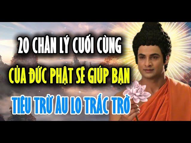 20 Chân Lý Cuối Cùng Của Đức Phật Nghe Mỗi Ngày Sẽ Giúp Bạn Tiêu Trừ Âu Lo Trắc Trở