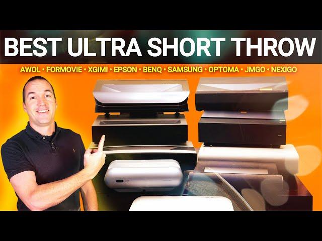 Best Ultra Short Throw Projectors 2022 (UST) || AWOL LTV-3500, FORMOVIE Theater, XGIMI AURA