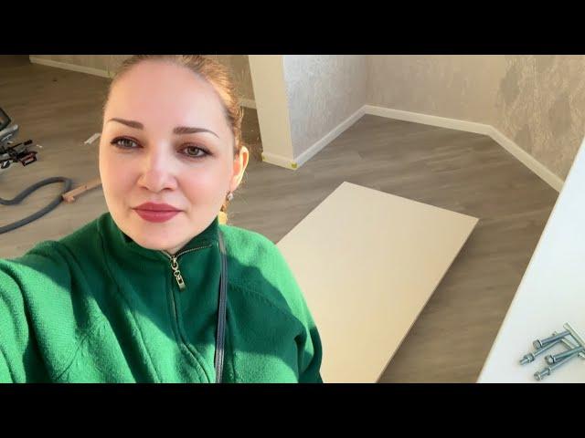 ВЛОГ Муж НЕ ХОЧЕТ покупать НОВЫЙ СТОЛ ‼️Ремонт в нашей квартире на море в Анапе !