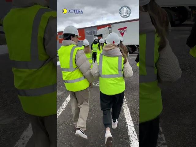 Экскурсия для студентов университета промышленных технологий и дизайна #смолыаттика #НВКМСПбГУПТД