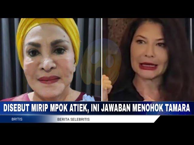 Tamara Blezynski angkat bicara disebut mirip Mpok Atiek!!!!