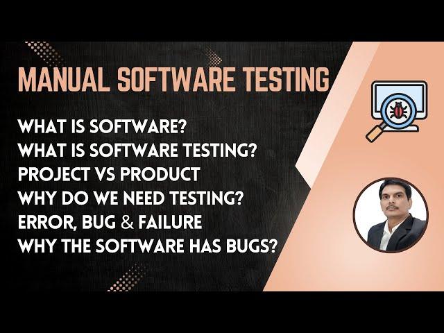 Manual Software Testing Training Part-1