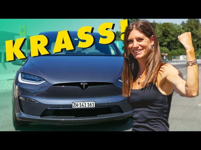 Tesla Model X Plaid mit 1020 PS - Der King der Power SUVs (2023)