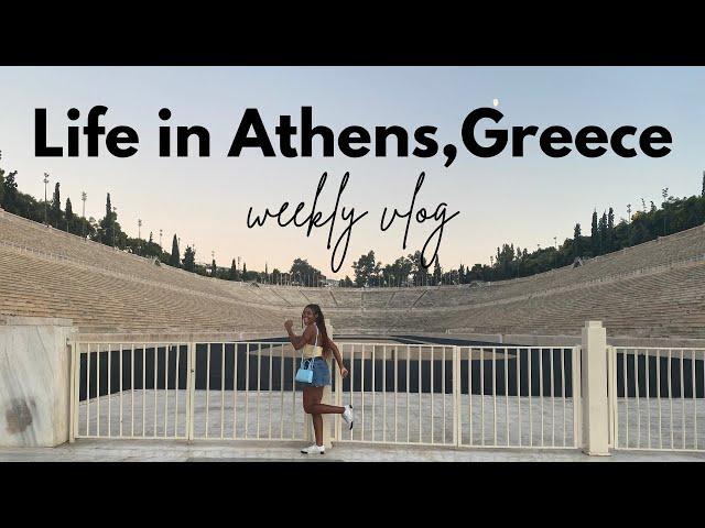 My first week living in Athens vlog | Life in Greece, Acropolis museum, bad mental health day